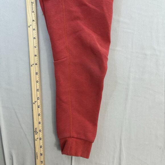 Nike Tech Fleece Sweatpants Youth Sz Small Red Joggers Athletic Drawstring - Picture 10 of 10